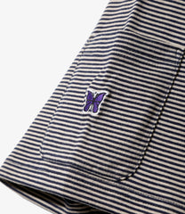 S/S Crew Neck Tee - Cotton Stripe Jersey