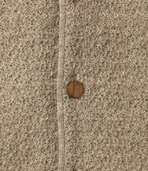 Knit Cardigan - Crepe Weave Stripe