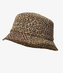Bucket Hat - Poly Jq. / Leopard
