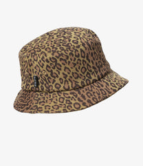 Bucket Hat - Poly Jq. / Leopard