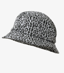 Bucket Hat - Poly Jq. / Leopard