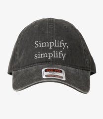 Strap Back Cap - Simplify,simplify