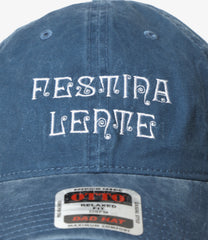 Strap Back Cap - FESTINA LENTE