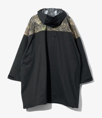 River Trek Poncho - Nylon Tussah Combo / 3Layer