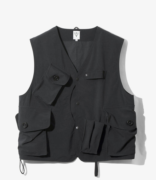 【美品】South2 West8 ベスト South2 West8 Tenkara Vest – Cotton Ripstop / Printed / サウスツー