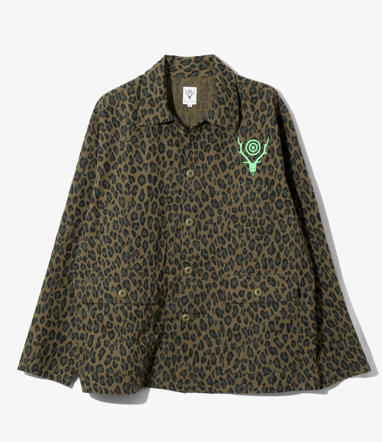 Ranger Shirt - C/N Poplin / Leopard