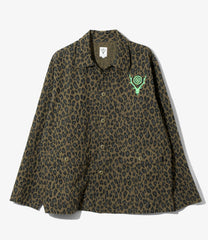 Ranger Shirt - C/N Poplin / Leopard