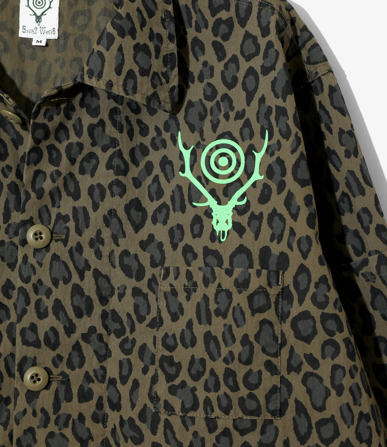 Ranger Shirt - C/N Poplin / Leopard – NEPENTHES ONLINE STORE