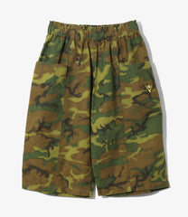 Army String Cropped Pant - Cotton Ripstop / Camo