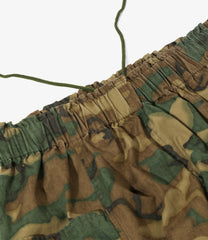 Army String Cropped Pant - Cotton Ripstop / Camo
