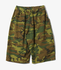 Army String Cropped Pant - Cotton Ripstop / Camo