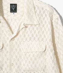 6 Pocket Shirt - Poly Chiffon Cut Jq.