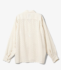 6 Pocket Shirt - Poly Chiffon Cut Jq.