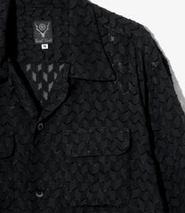 6 Pocket Shirt - Poly Chiffon Cut Jq.