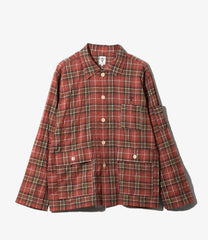 Ranger Shirt - Lawn Shirring / Plaid