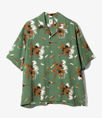 S/S Open Collar Shirt - Eagle