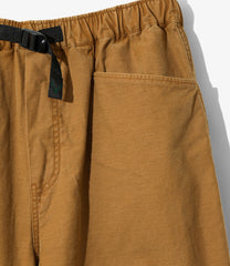Belted Logger Pant- Reversed Sateen