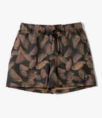 Belted Short - Poly Twill / Printed