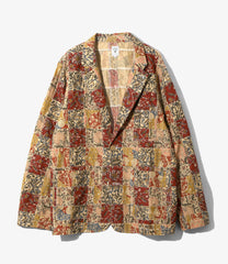 2B Jacket - Batik Printed Patchwork