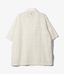 Cabana Shirt - Cutwork Embroidery