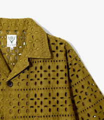 Cabana Shirt - Cutwork Embroidery