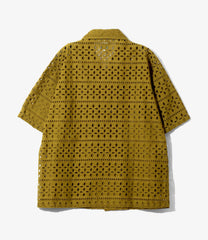 Cabana Shirt - Cutwork Embroidery