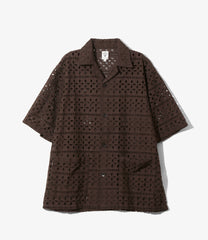 Cabana Shirt - Cutwork Embroidery