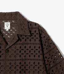 Cabana Shirt - Cutwork Embroidery