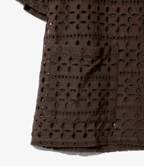 Cabana Shirt - Cutwork Embroidery