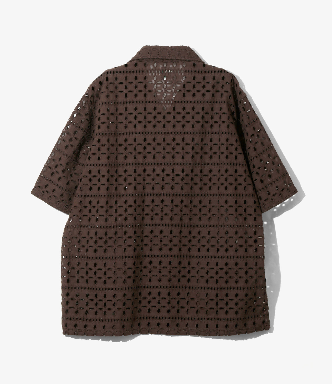 Cabana Shirt - Cutwork Embroidery