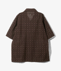 Cabana Shirt - Cutwork Embroidery