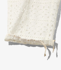 Army String Pant - Cutwork Embroidery