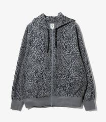 Trainer Hoody - Poly Jq. / Leopard