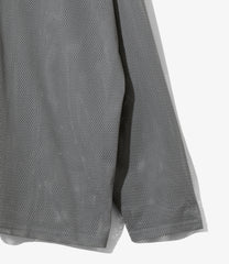 Zipped Hoody - Knit Mesh
