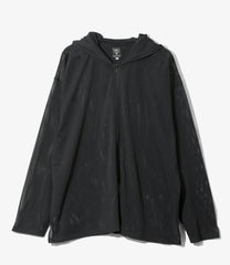 Zipped Hoody - Knit Mesh