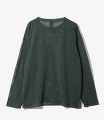 L/S Crew Neck Shirt - Knit Mesh/S2W8