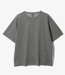 S/S Crew Neck Shirt - Knit Mesh