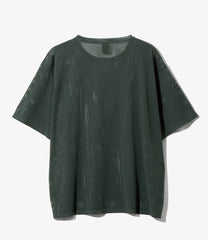 S/S Crew Neck Shirt - Knit Mesh
