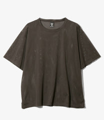 S/S Crew Neck Shirt - Knit Mesh
