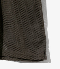 S/S Crew Neck Shirt - Knit Mesh