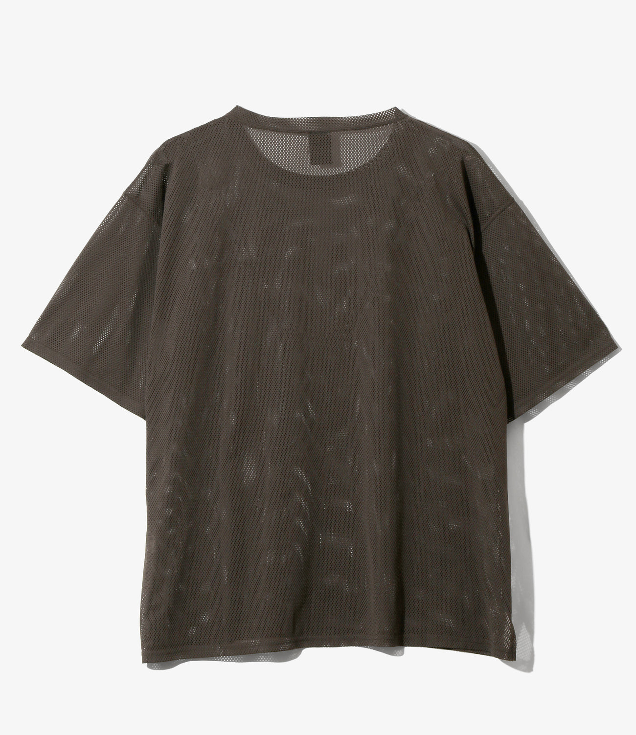 S/S Crew Neck Shirt - Knit Mesh