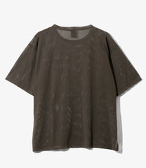 S/S Crew Neck Shirt - Knit Mesh