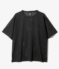 S/S Crew Neck Shirt - Knit Mesh