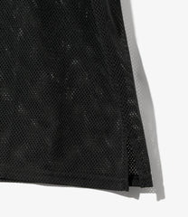 S/S Crew Neck Shirt - Knit Mesh