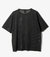 S/S Crew Neck Shirt - Knit Mesh