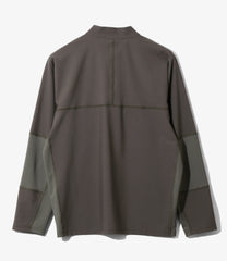Base Layer Half-Zipped Shirt - Stretch Jersey