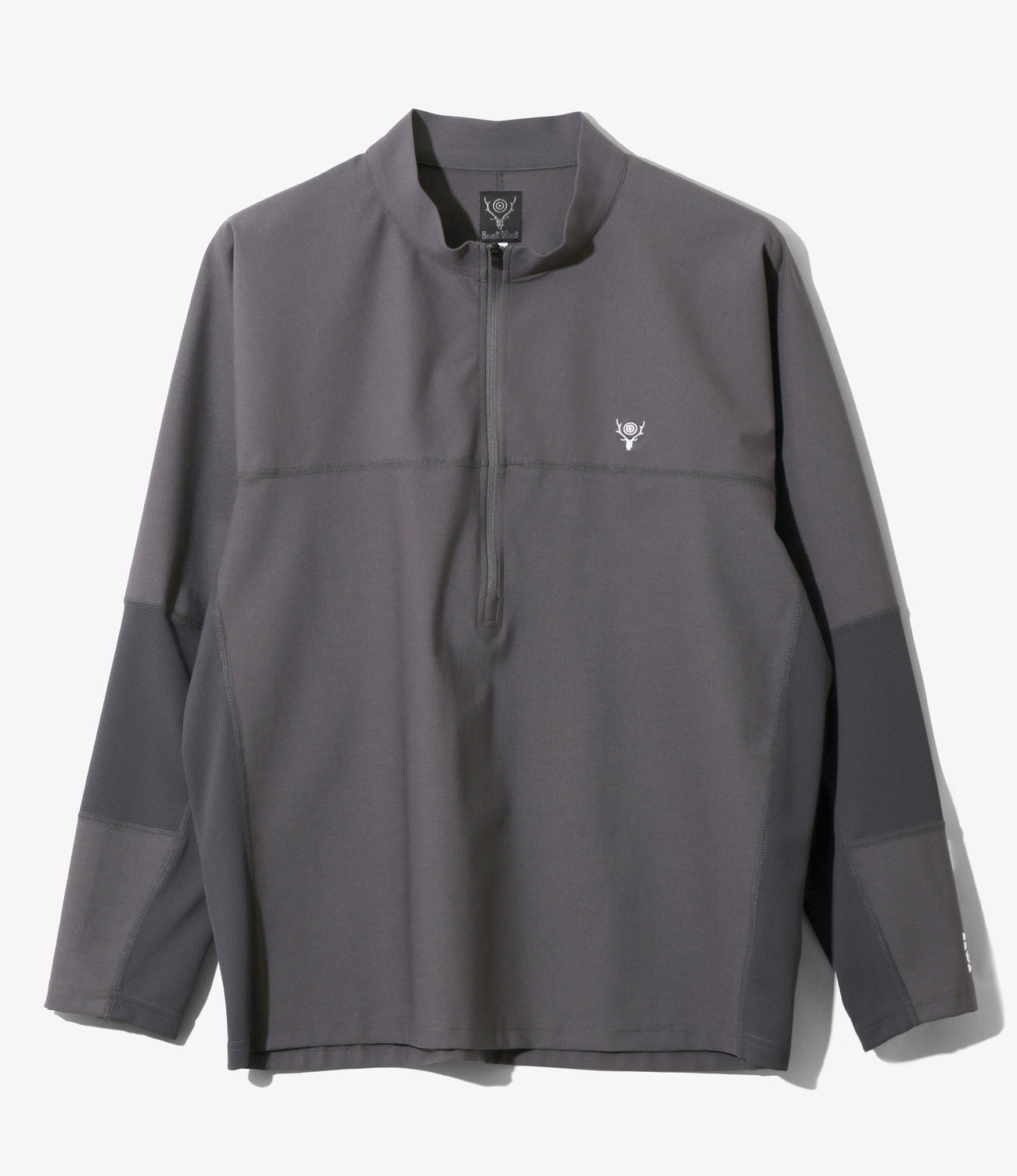 Base Layer Half-Zipped Shirt - Stretch Jersey – NEPENTHES ONLINE STORE