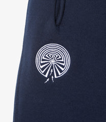 Emb. String Sweat Short - Cotton French Terry