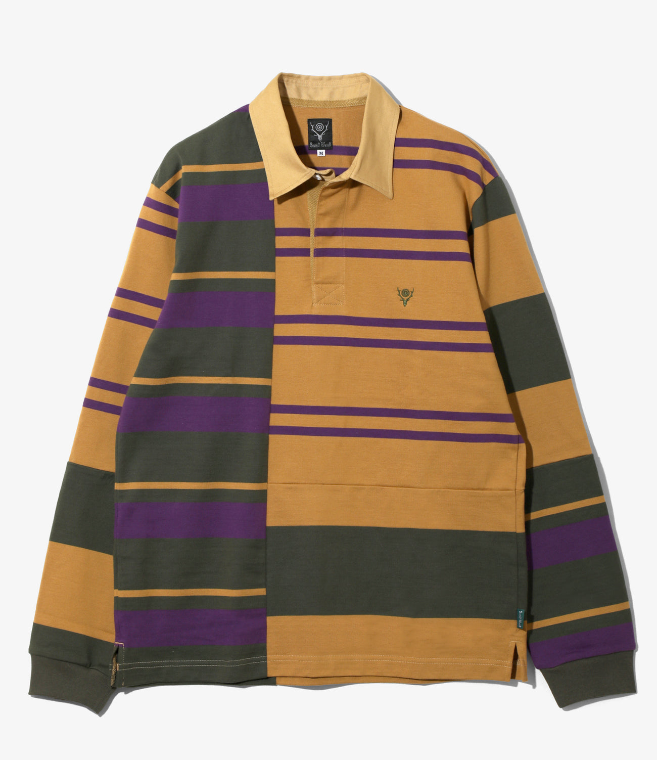 Rugger Shirt - Cotton Jersey / Crazy Pattern Square