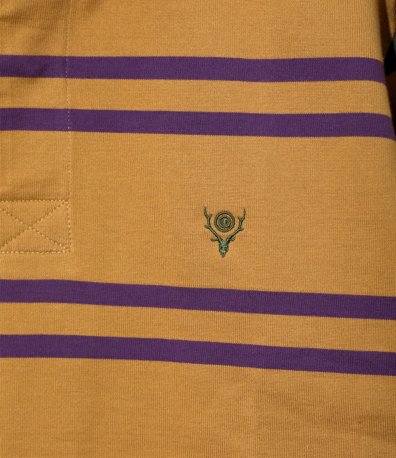 Rugger Shirt - Cotton Jersey / Crazy Pattern Square